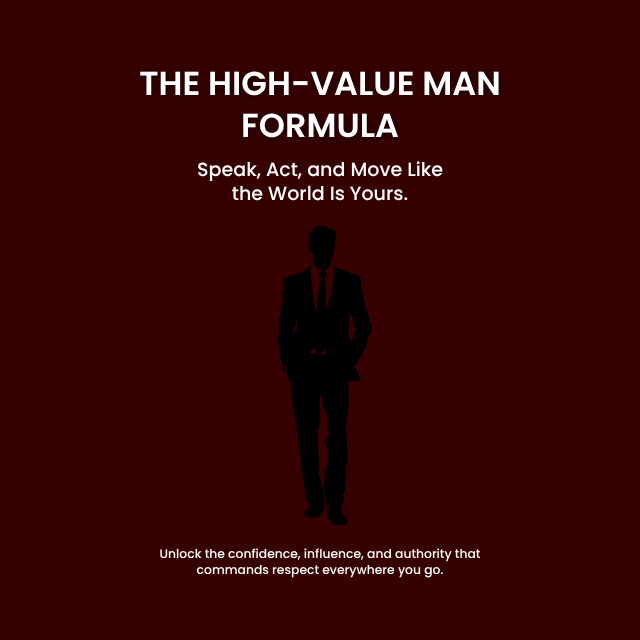 High-Value Man Formula Cover